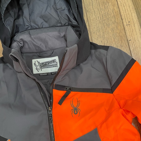 Spyder Winter snow ski snowboard coat boy 10 - Picture 2 of 12